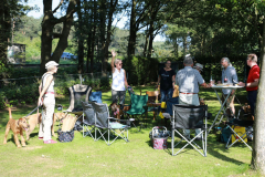 Züchter und Besucher